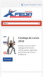 Mobile Screenshot of fedamadrid.com